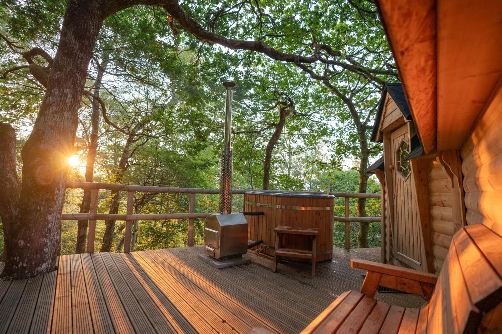 Chestnut Tree House With Hot Tub & Sauna Barmouth Exteriör bild